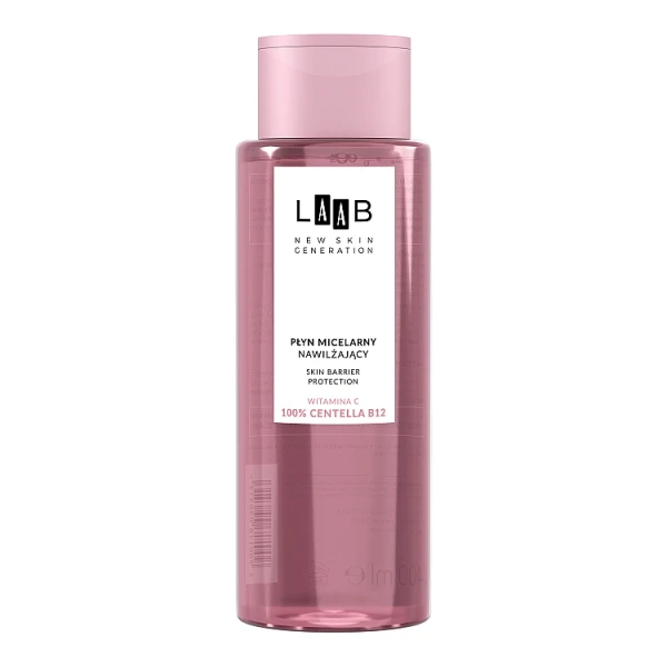 AA Laab 100% Centella B12, płyn micelarny nawilżający, 400ml
