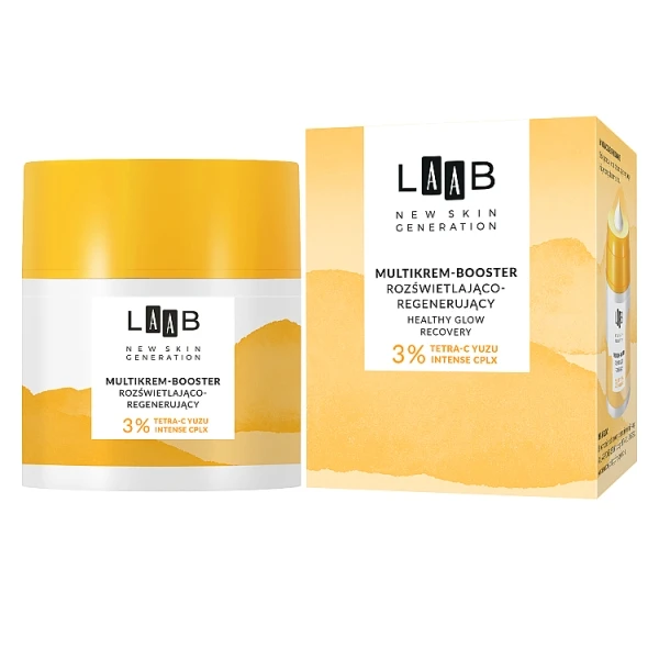 AA Laab 3% Tetra-C Yuzu, multikrem-booster, rozświetlająco-regenerujący, 50ml