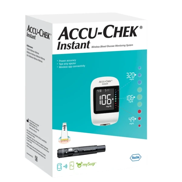 Glukometr, Accu-Check Instant, 1 sztuka