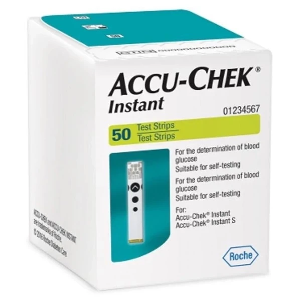 Accu-Chek Instant, test paskowy do glukometru, 50 sztuk