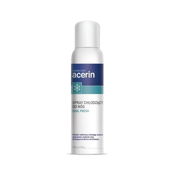 Acerin Cool Fresh, spray chłodzący na opuchnięte i zmęczone nogi, 150ml