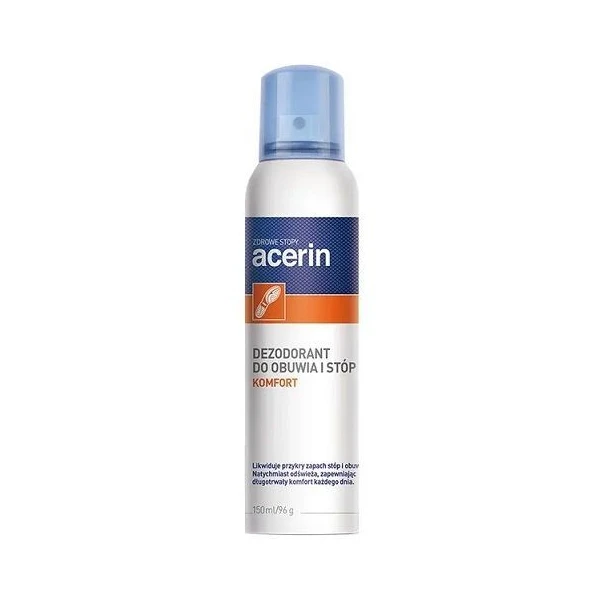 Acerin Komfort, dezodorant do obuwia i stóp, 150ml