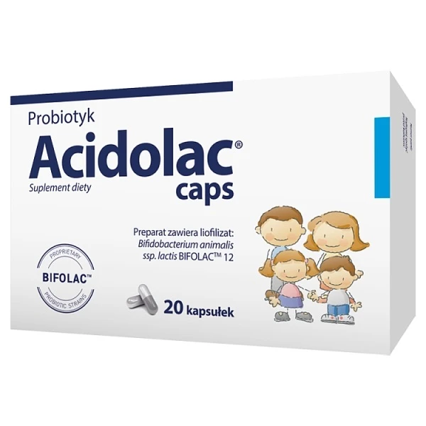 Acidolac, 20 kapsułek