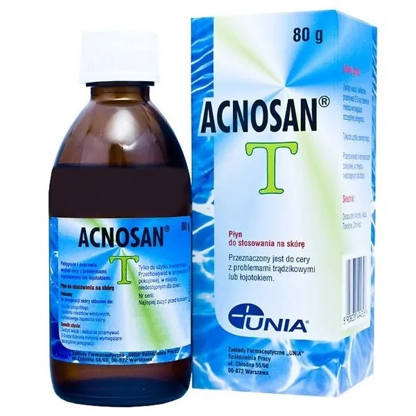 Acnosan T, płyn do stosowania na skórę, 80g