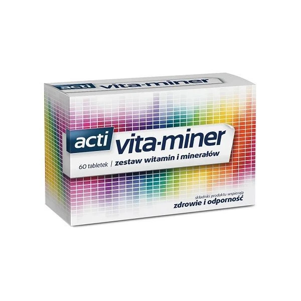 Acti Vita-miner, 60 tabletek