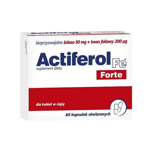 Actiferol Fe Forte, 60 kapsułek