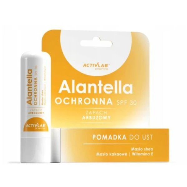 Activlab, Alantella, pomadka ochronna do ust, SPF 30, 4,9g