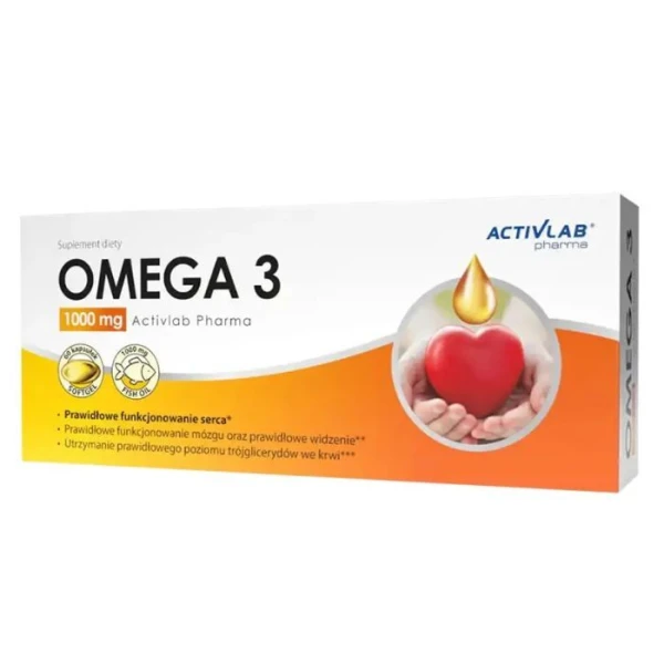 Activlab Pharma, Omega 3 1000mg, 60 kapsułek