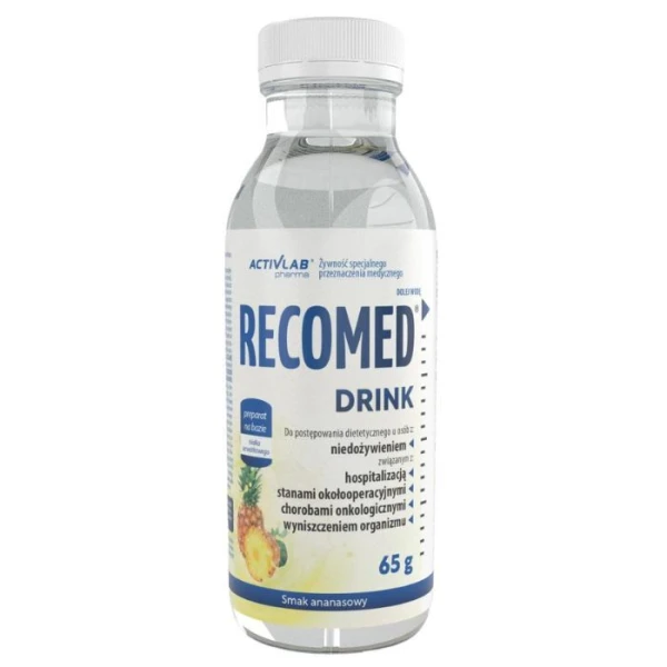 ActivLab Pharma RecoMed Drink, preparat odżywczy, smak ananasowy, 65g