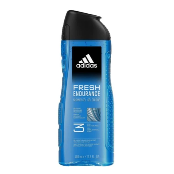 Adidas Adidas Fresh Endurance, Duschgel, Haar und Gesicht 3w1, für Herren, 400ml — Inhaltsstoffe und Bewertung