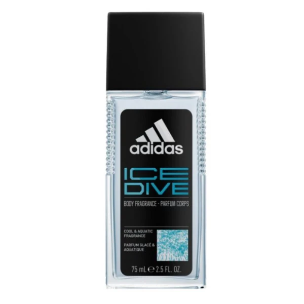 Adidas Ice Dive, odświeżający dezodorant z atomizerem dla mężczyzn, 75ml