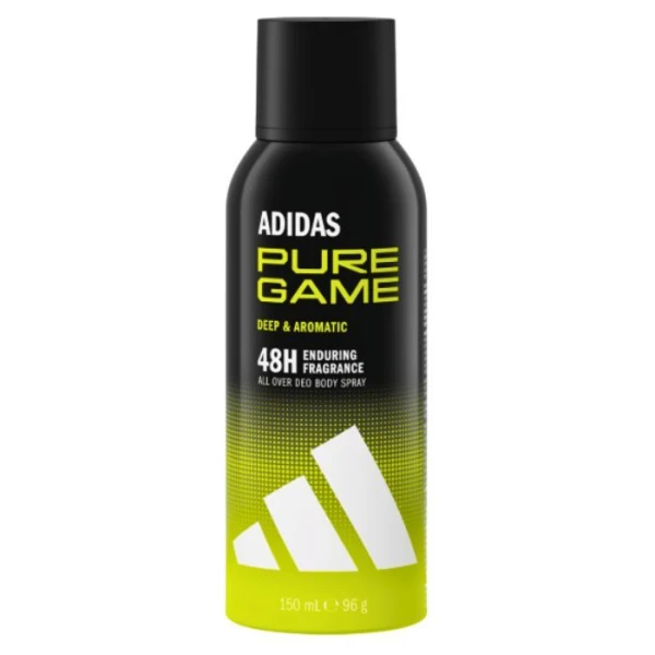 Adidas Pure Game, dezodorant 48h, spray, 150ml