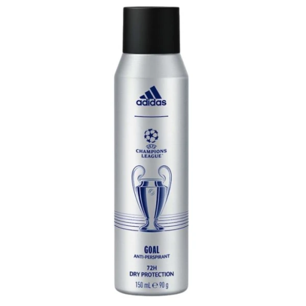 Adidas UEFA Champions League Goal, antyperspirant 72h, spray, 150ml