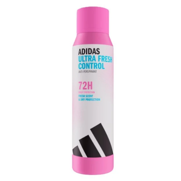Adidas Ultra Fresh Control, antyperspirant 72h, spray, 150ml