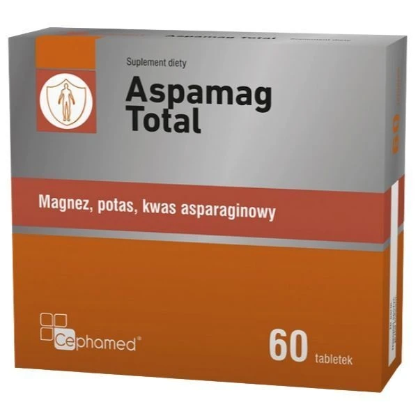 Cephamed, Aspamag Total, 60 tabletek