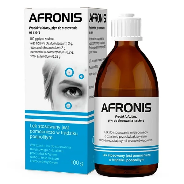 Afronis, płyn do stosowania na skórę, 100g