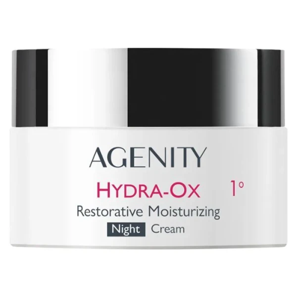 Agenity 1° Hydra-Ox, odbudowujący krem nawilżający na noc, 50ml