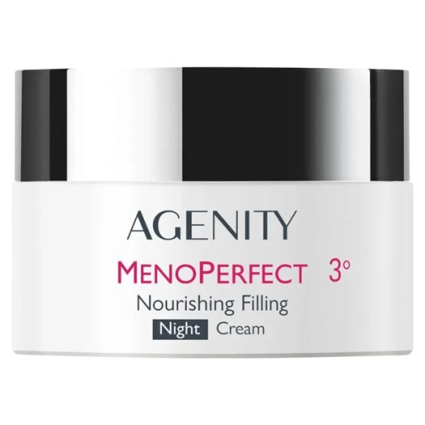 Agenity 3° MenoPerfect, odżywczy krem wypełniający, na noc, 50ml