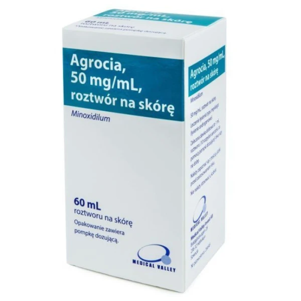 Agrocia 50mg/ml, roztwór na skórę, 60ml