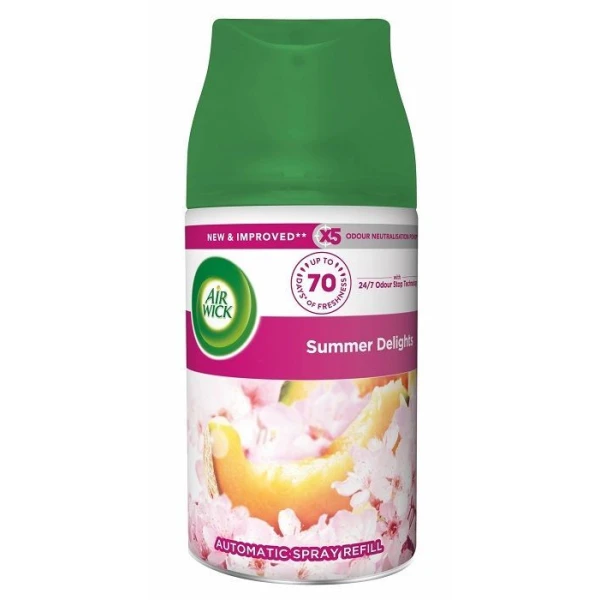 Air Wick Freshmatic, wkład zapasowy do dyfuzora automatycznego, Summer Delights, 250ml