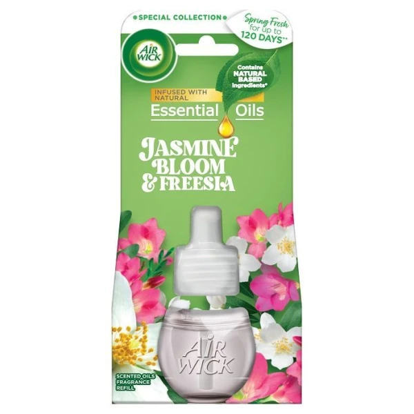 Air Wick, wkład zapasowy do dyfuzora elektrycznego, Jasmine Bloom & Freesia, 19ml