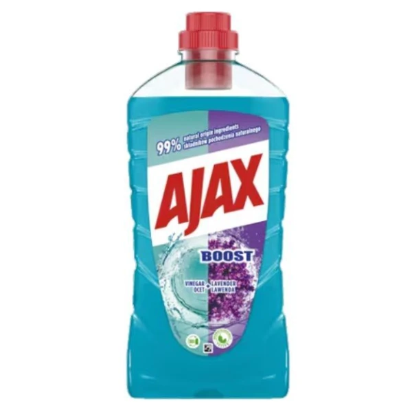Ajax Boost, płyn uniwersalny, ocet i lawenda, 1l