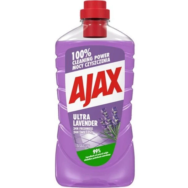 Ajax Ultra Lavender, płyn uniwersalny, 1l