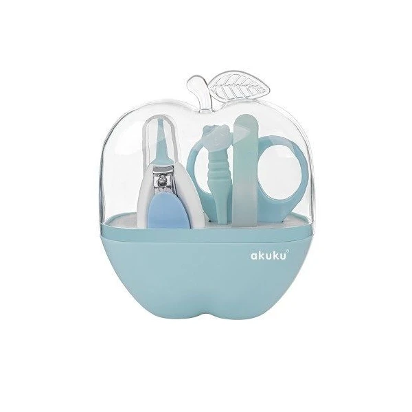 Akuku zestaw pielęgnacyjny Apple Case Blue, A0043, 1 sztuka