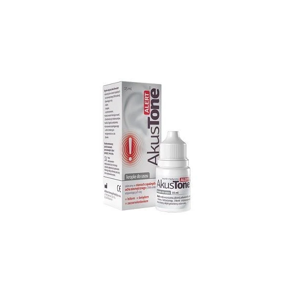 AkusTone Alert, krople do uszu, 15ml