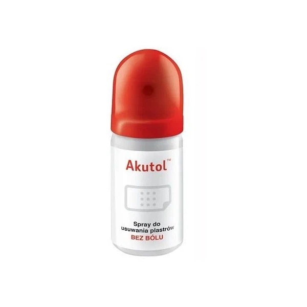 Akutol, spray do bezbólowego usuwania plastrów, 35ml