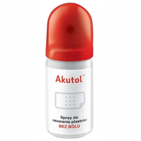Akutol, spray do bezbólowego usuwania plastrów, 35ml