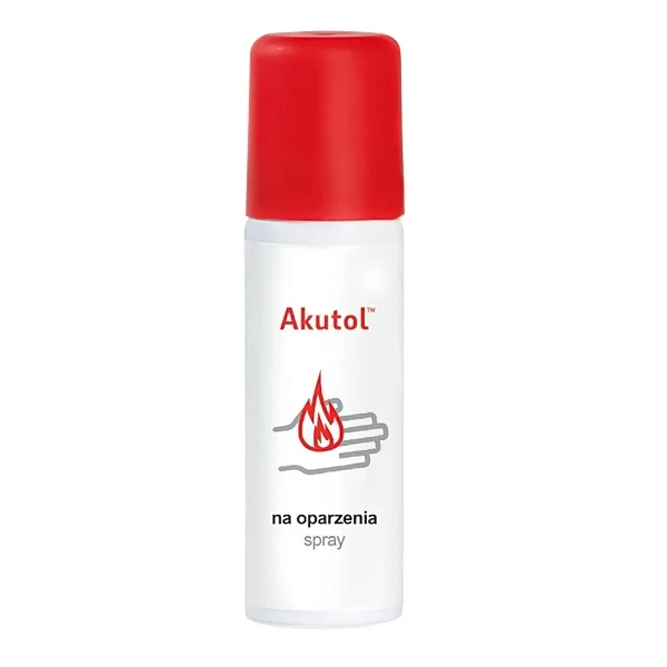 Akutol, spray na oparzenia, 50ml