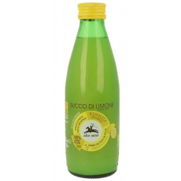 Alce Nero, sok z cytryn 100%, 250ml
