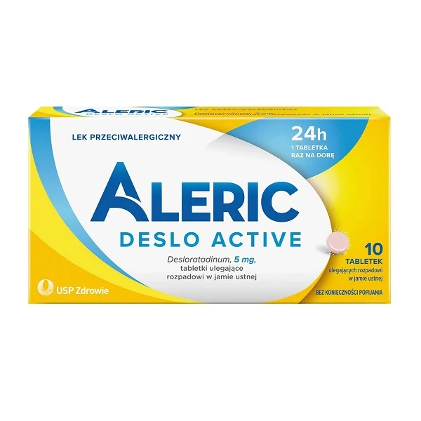 Aleric Deslo Active 5mg, 10 tabletek