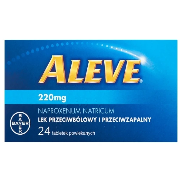 Aleve 220mg, 24 tabletki
