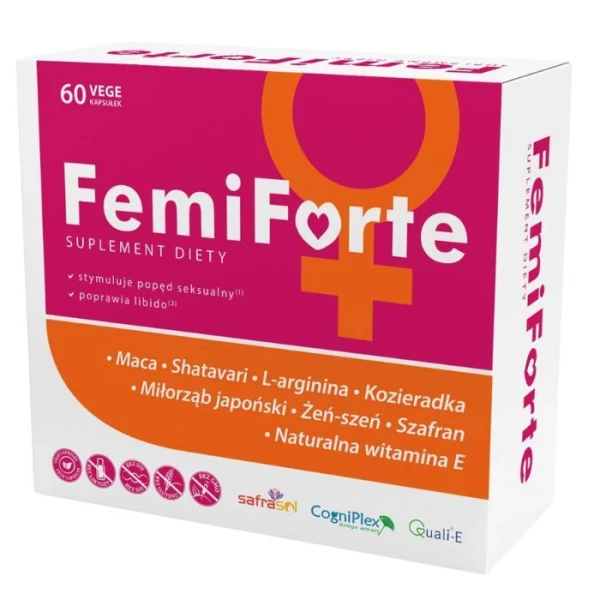 Aliness, FemiForte, 60 kapsułek