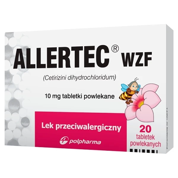 Allertec WZF 10mg, 20 tabletek
