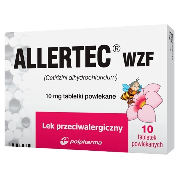 [DATA - 2026-10-31] Allertec WZF 10mg, 10 tabletek