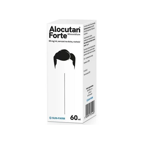 Alocutan Forte 50mg/ml, aerozol na skórę, 60ml