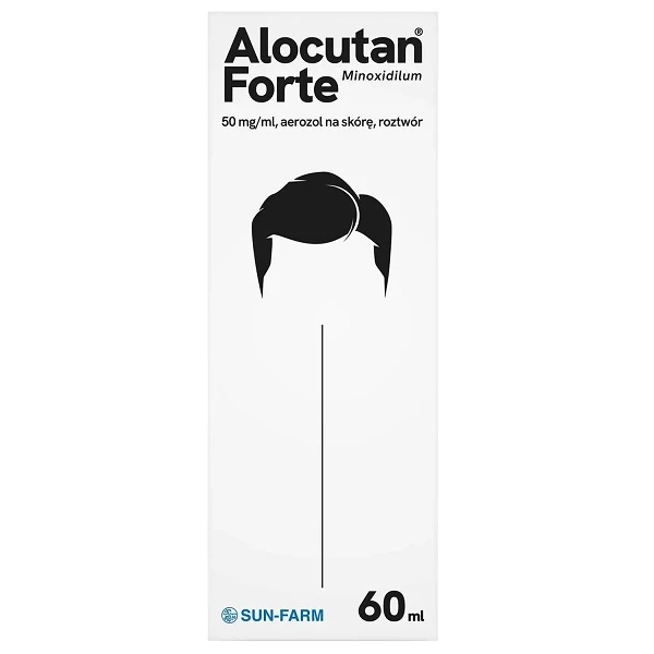Alocutan Forte 50mg/ml, aerozol na skórę, 60ml