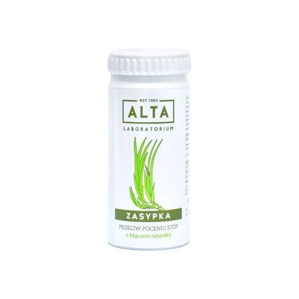 Alta, zasypka przeciw poceniu stóp, 40g