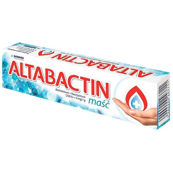 Altabactin (250IU+5mg)/g, maść, 20g