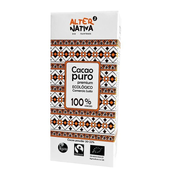 Alternativa, kakao w proszku, bezglutenowe, Bio, 150g