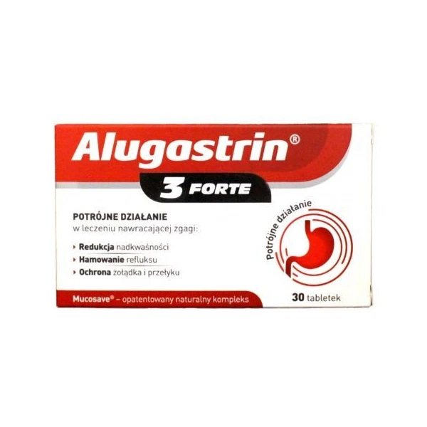 Alugastrin 3 Forte, 30 tabletek