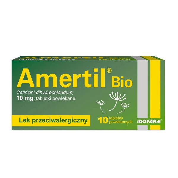 Amertil Bio 10mg, 10 tabletek