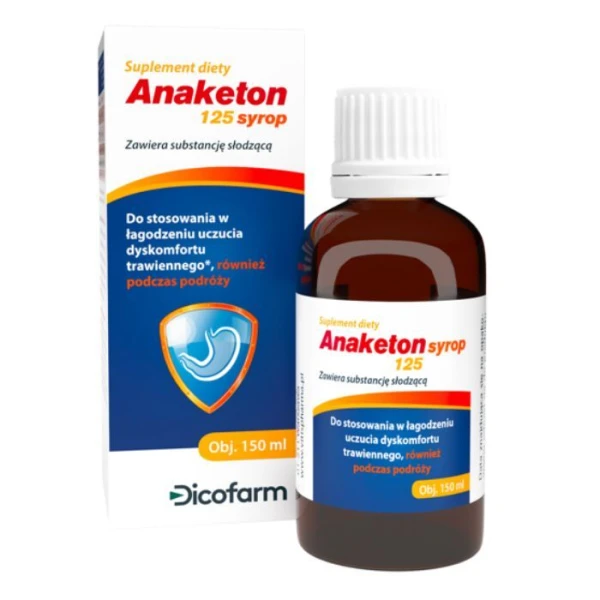 Anaketon 125, syrop, po 3 roku życia, 150ml