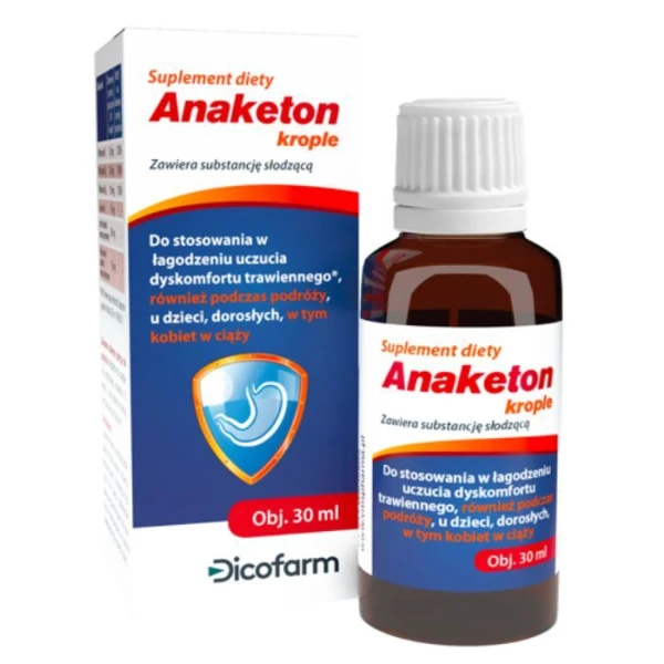 Anaketon, krople, 30ml
