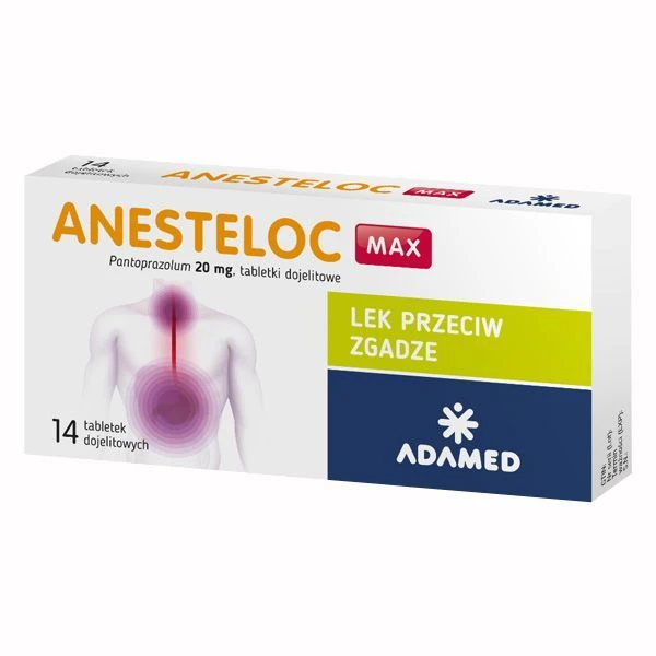 Anesteloc Max 20mg, 14 tabletek