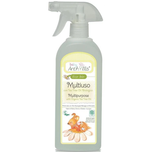 Anthyllis Baby, płyn do czyszczenia powierzchni mających kontakt z dzieckiem, 500ml