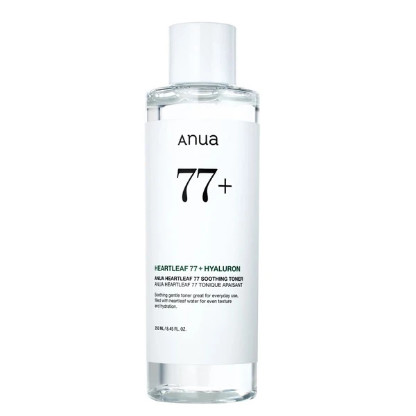 Anua Heartleaf 77, kojący tonik do twarzy, 250ml